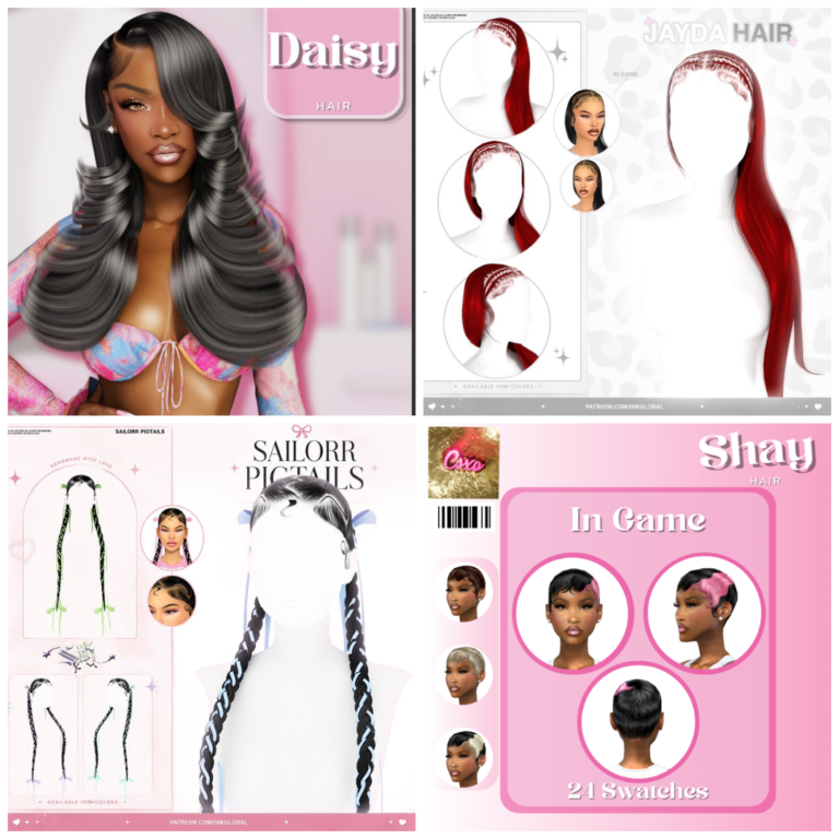 Sims 4 Baddie CC Finds You Need For Cute Realistic Sims