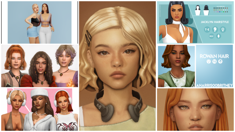 Best Sims 4 Short Hair CC Finds