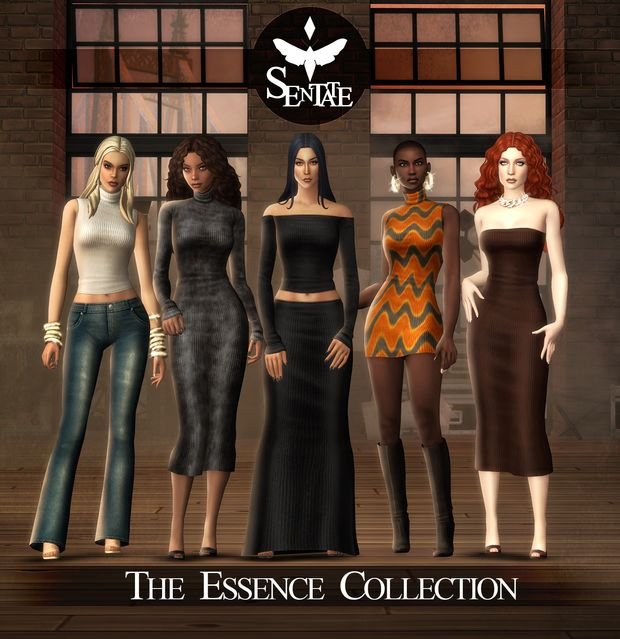 The Essence Collection Sims 4 CC
