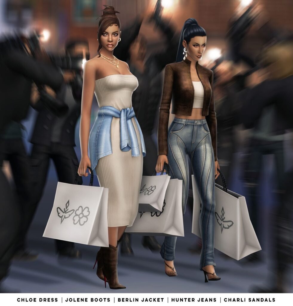 The Paparazzi Collection Sentate X Serenity Sims 4 CC
