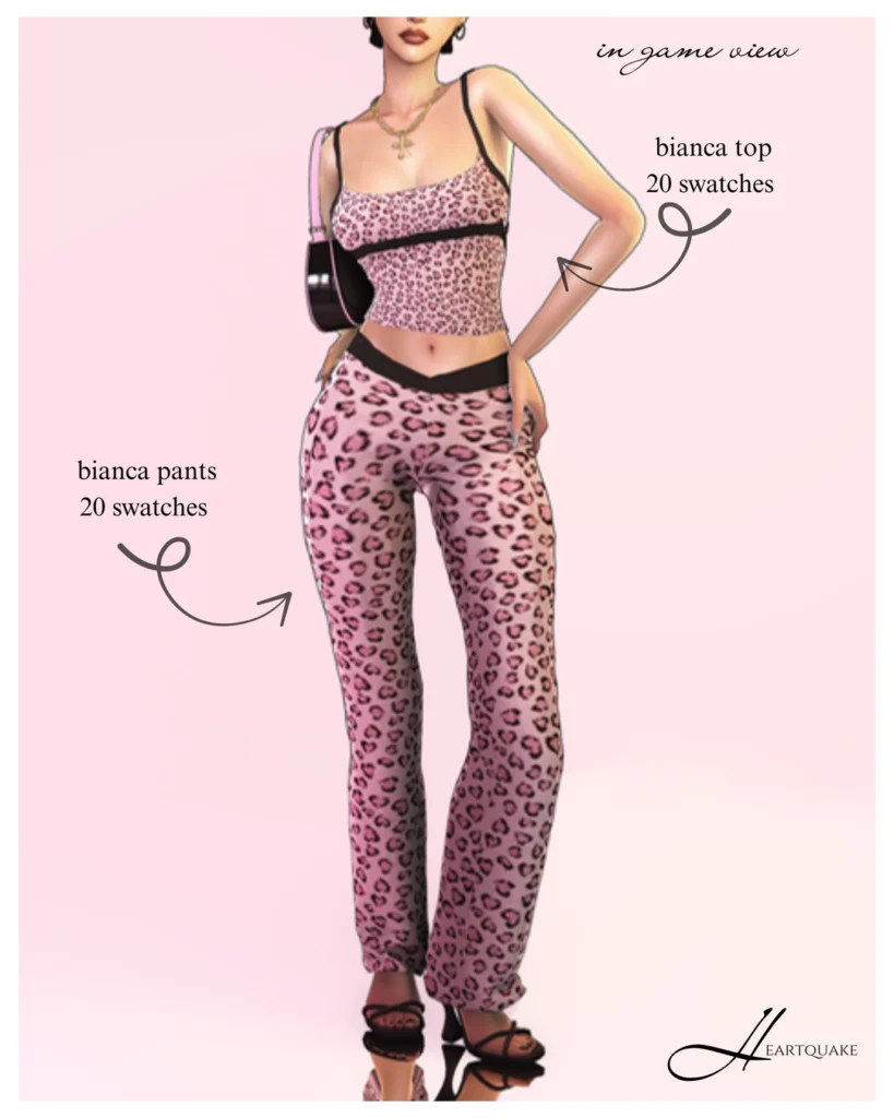 heartquake bianca set sims 4 clothing cc
