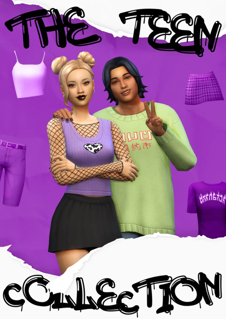 Sims 4 teen CC