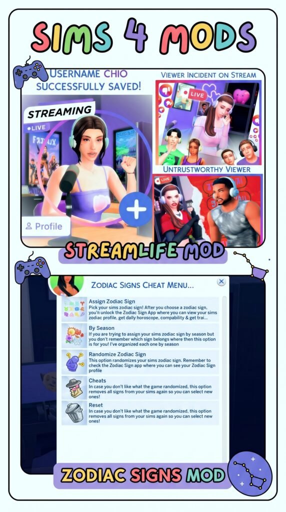 Sims 4 realistic gameplay mods
