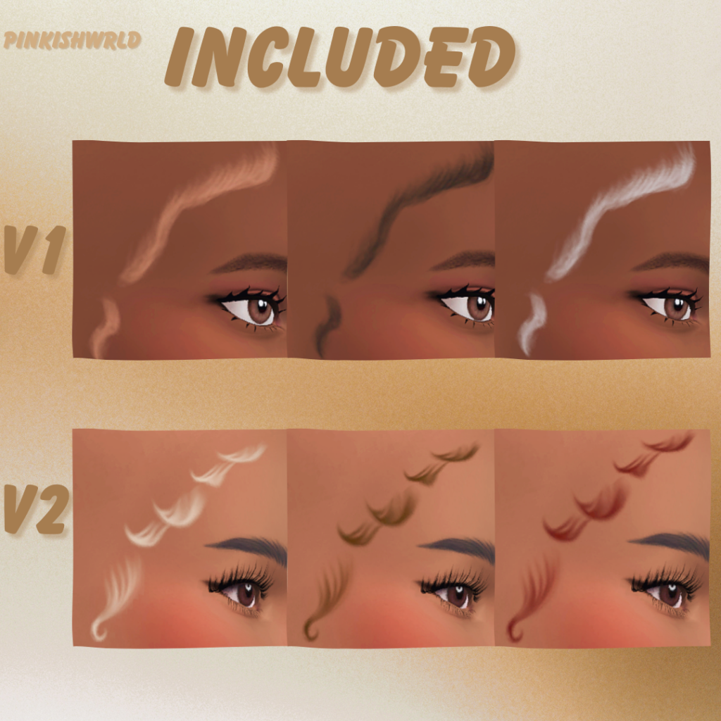 Edges By PinkishWrld Sims 4 Edges CC
