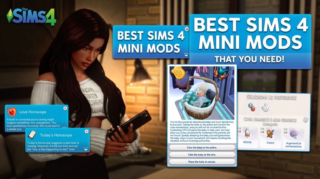 best sims 4 mini mods