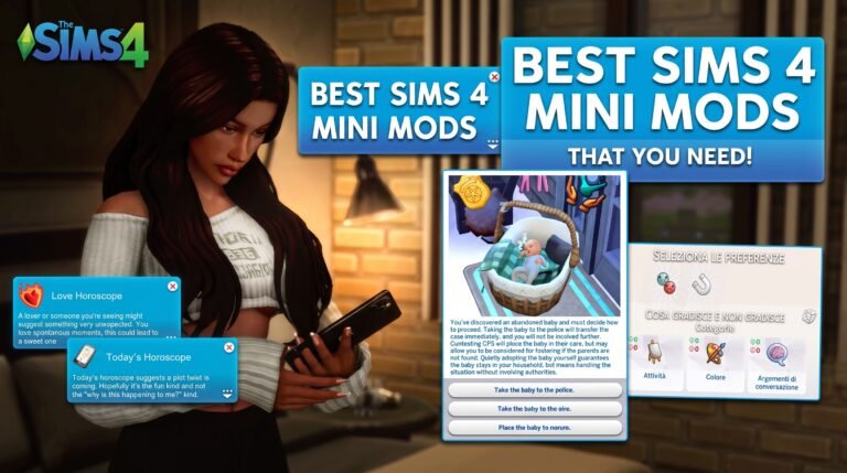 Sims 4 interaction mods