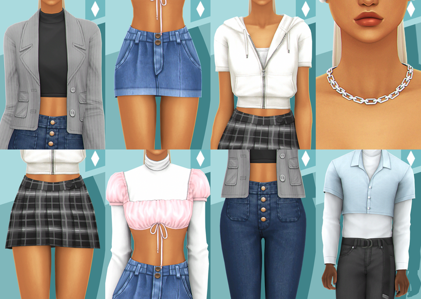 Sims 4 teen CC item index