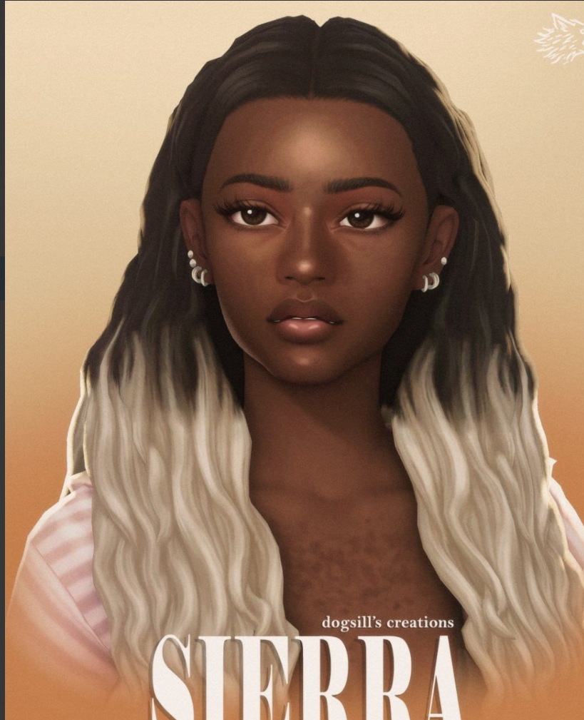 Sims 4 Dogsill Hair CC Downloads