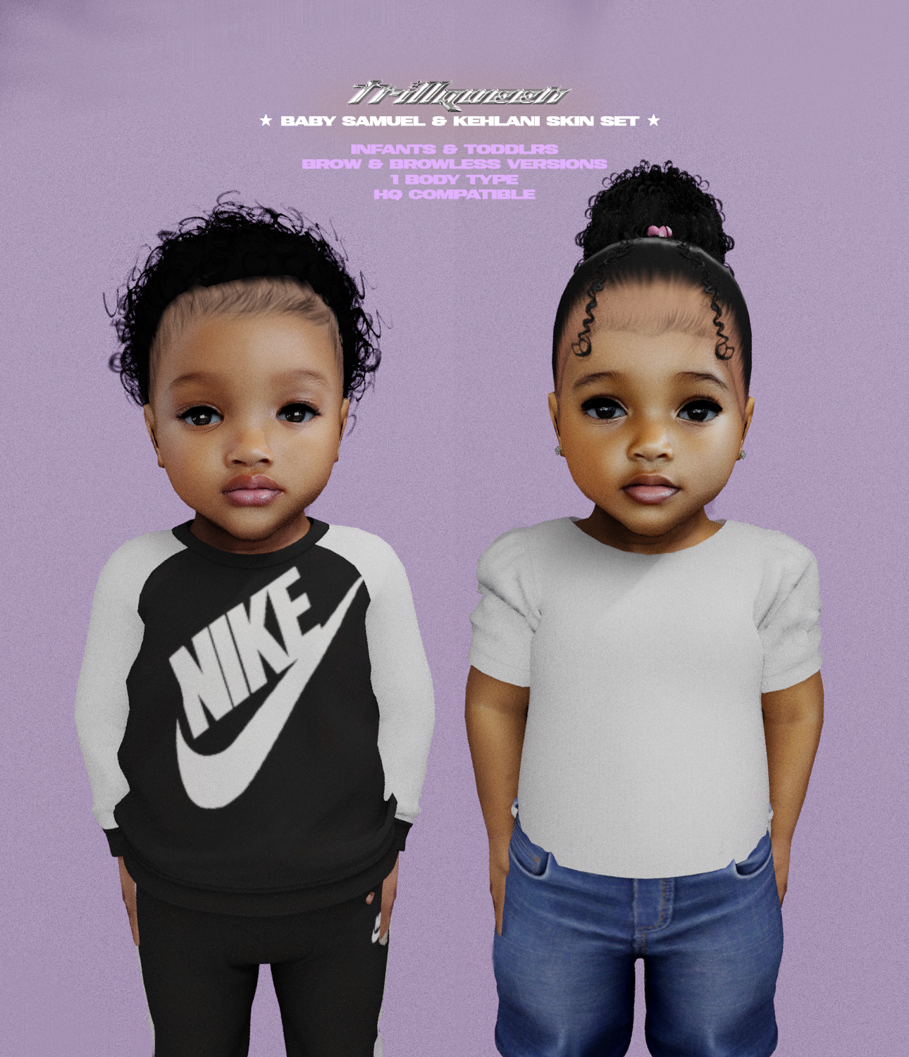 Sims 4 Infant Skin CC Finds | Baby Skin Sets & Presets