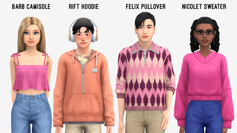 Sims 4 teen CC find