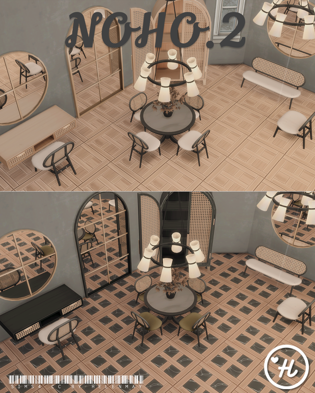 Helenmay Noho Part Two Sims 4 Build Buy CC preview