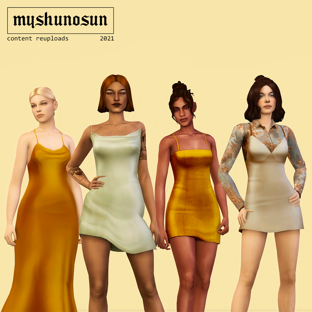 Myshunosun Almond Outfit Sims 4 CC
