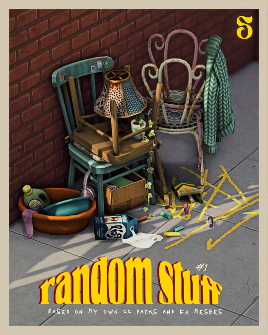 Official preview of Random Staff Part 1 Sims 4 CC by Sonechko