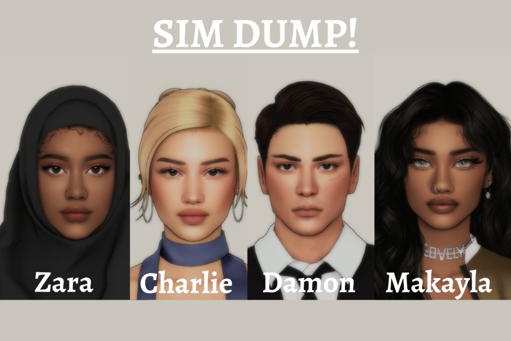 20K Follower Sim Dump Part 1 Sims 4 preview