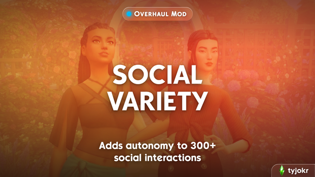 TYJOKR Social Variety Sims 4 mod preview