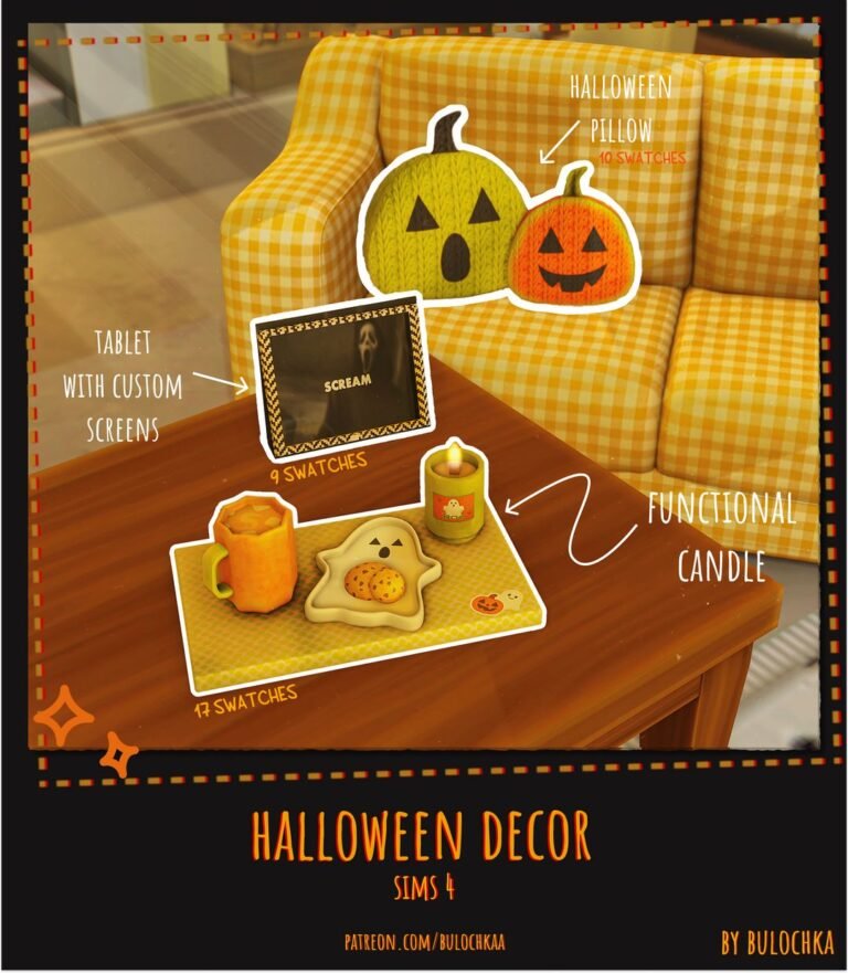 Sims 4 Halloween CC