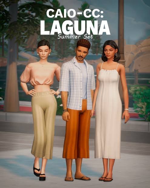 Caio Laguna Set Sims 4 CC