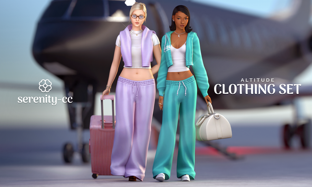 Altitude Set by Serenity official Sims 4 CC preview