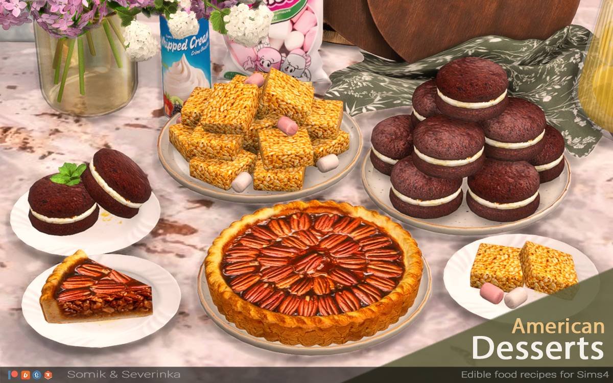 Official American Desserts Set 2 recipe preview by Somik and Severinka
