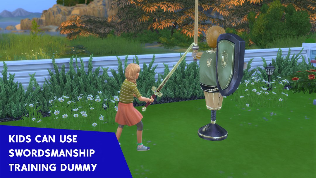Kids Can Swordsmanship for The Sims 4 official creator preview by Cepzid Ferdiana Creation