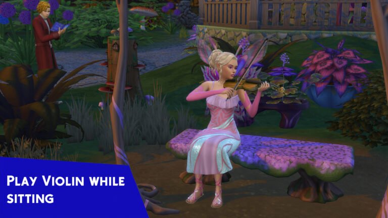 Play Violin While Sitting for The Sims 4 official creator preview by Cepzid
