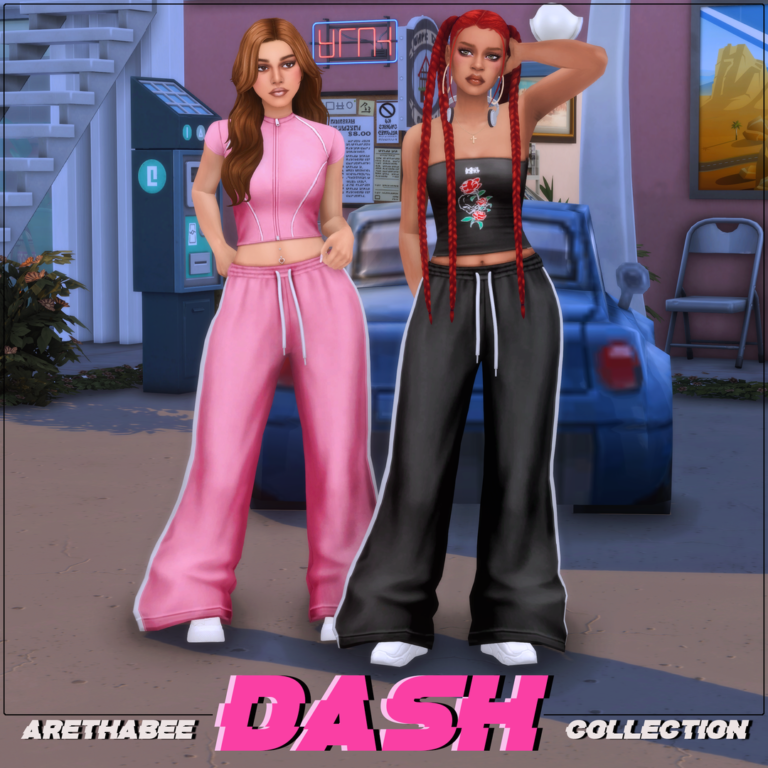Dash collection by arethabee official Sims 4 CC preview