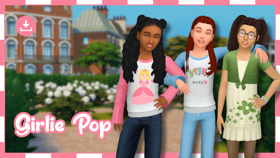 PowLuna Girlie Pop child clothing collection