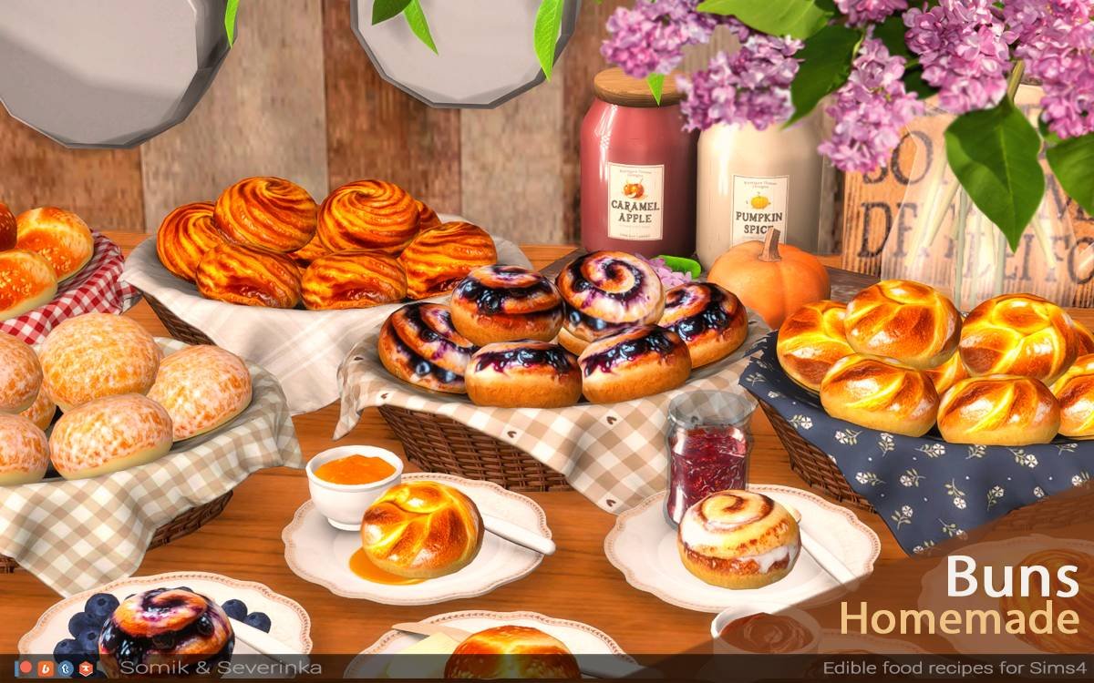 Official Homemade Buns recipe preview by Somik and Severinka