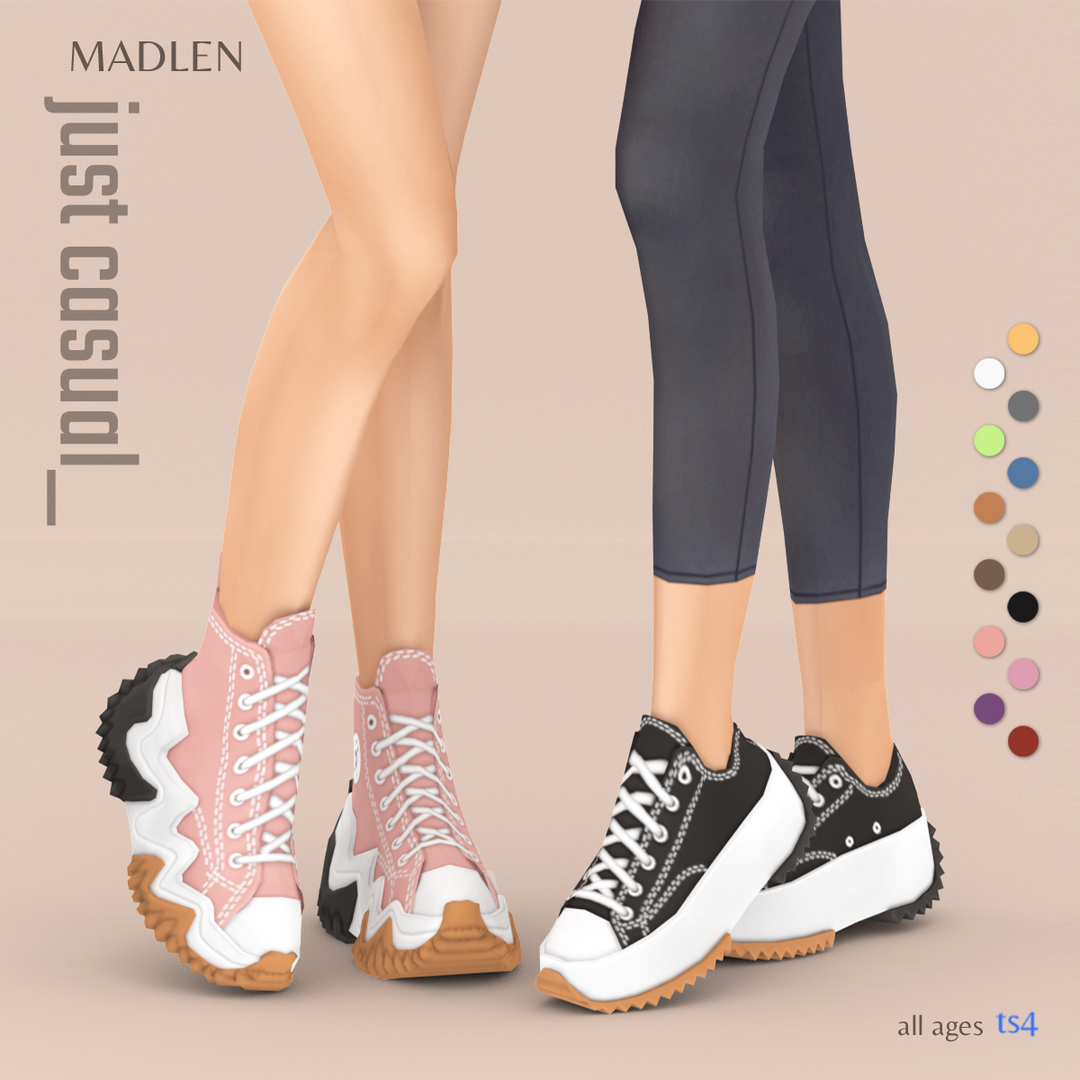 Just Casual Collection by Madlen official Sims 4 CC preview