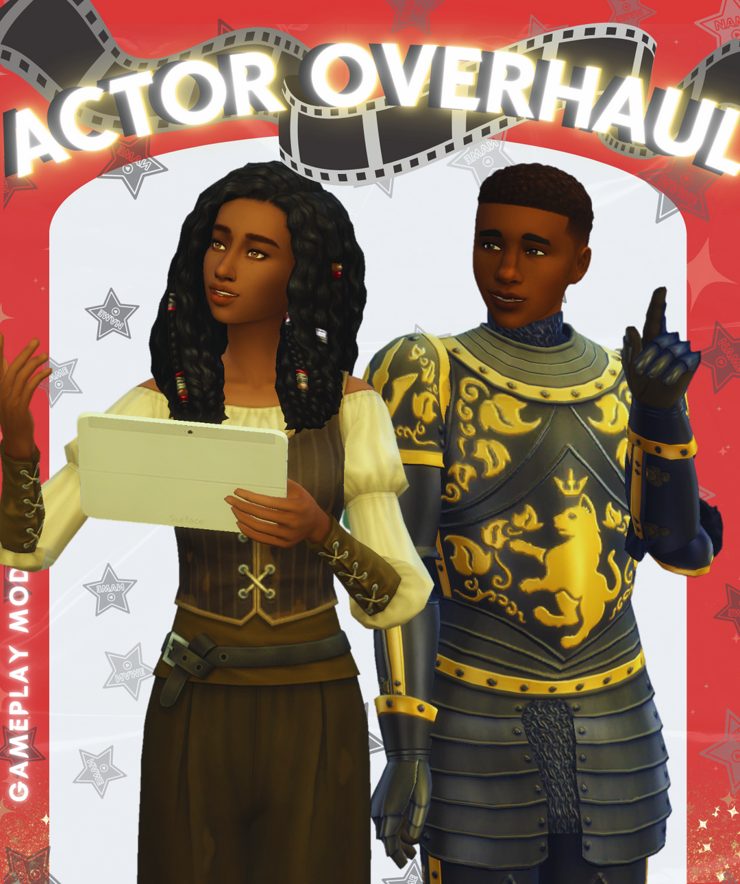 Actor Overhaul Sims 4 mod official preview by Maplebell