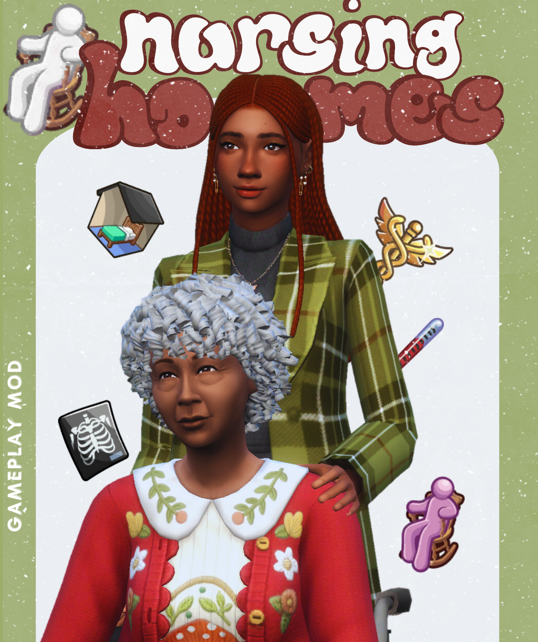 Nursing Home Sims 4 mod official preview by Maplebell