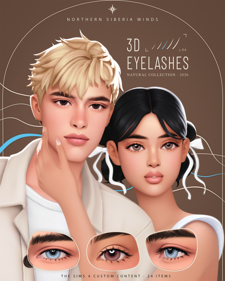 Natural 3D Eyelashes Collection by Northern Siberia Winds official creator preview