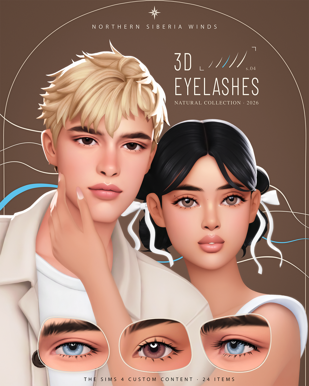 Natural 3D Eyelashes Collection by Northern Siberia Winds official creator preview