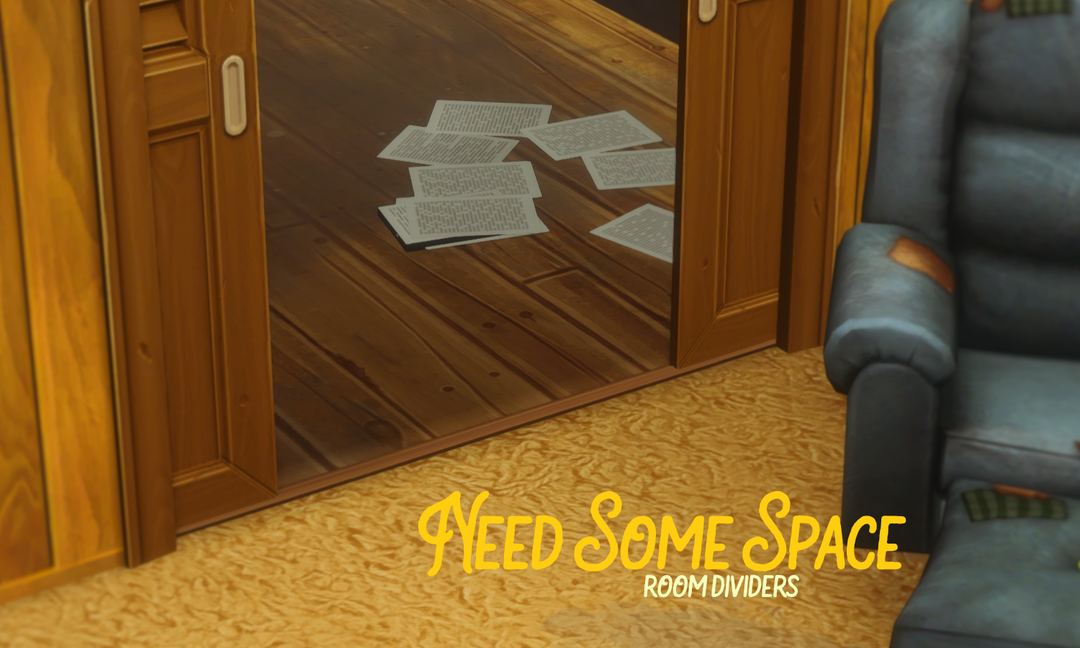 Floor dividers in Mossylane’s Need Some Space official preview