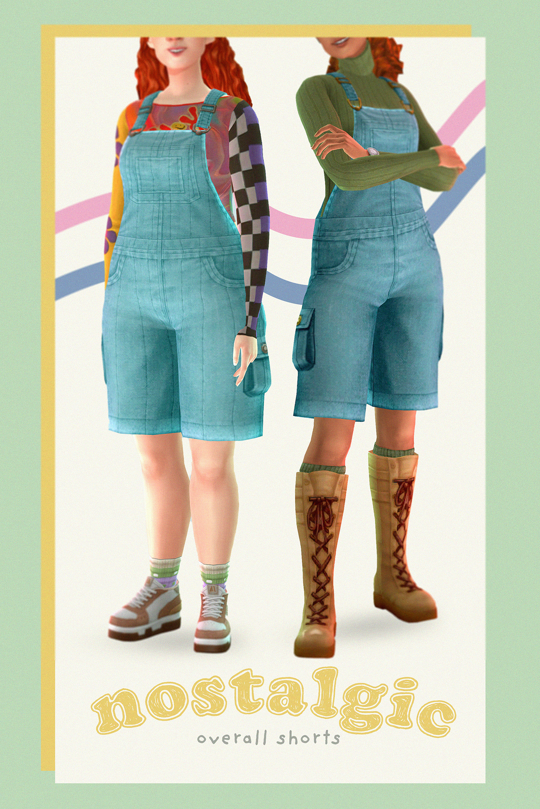 Mossylane’s Nostalgic Overalls in the official creator preview