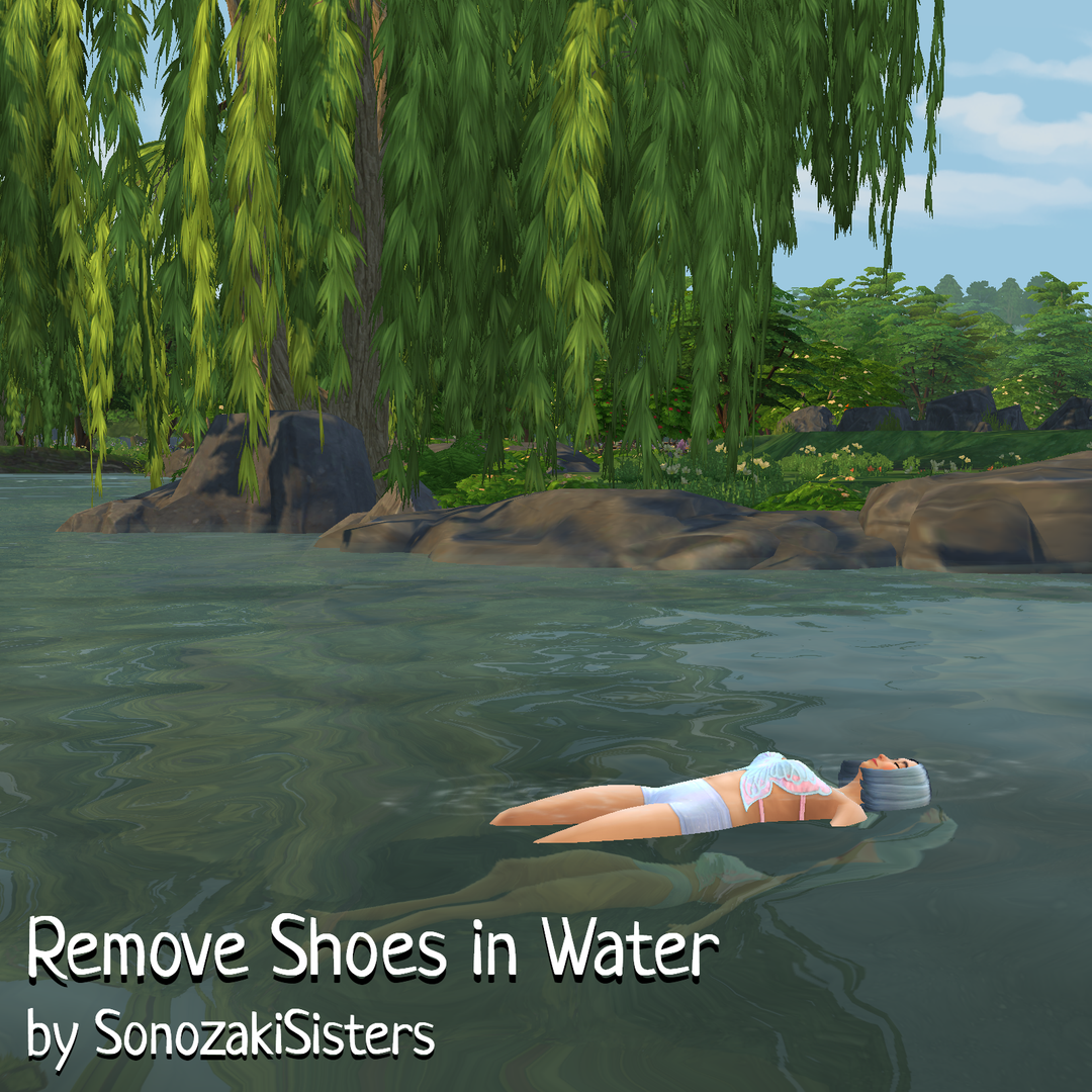 Remove Shoes in Water preview by SonozakiSisters