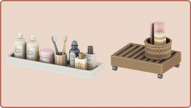 TERRY Part 1 Bathroom Sims 4 furniture and decor official preview by SIMRI