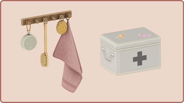TERRY Part 2 Bathroom Sims 4 furniture and decor official preview by SIMRI