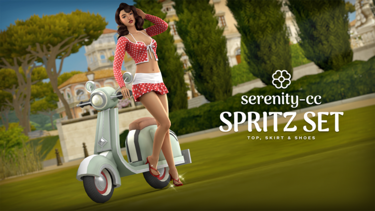 Spritz Set for The Sims 4 official creator preview by Serenity