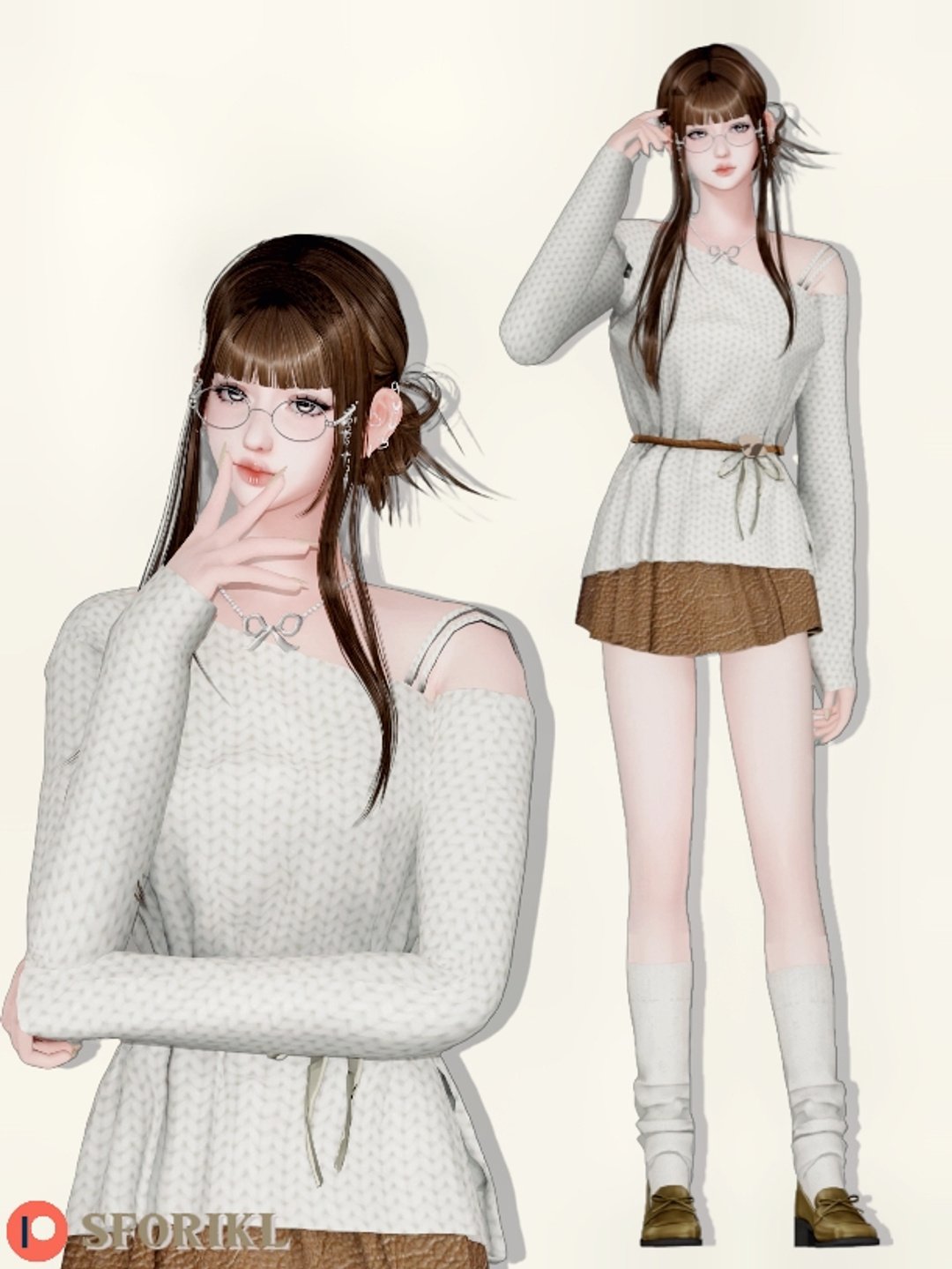 Sforikl Autumn Breeze Sims 4 CC official preview
