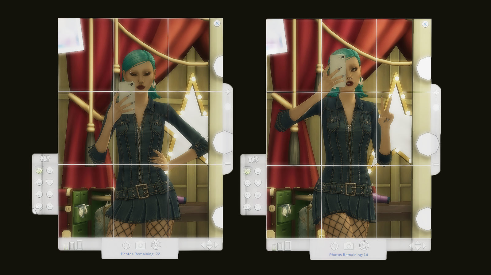 Mirror Selfie official Sims 4 preview by Simkatu