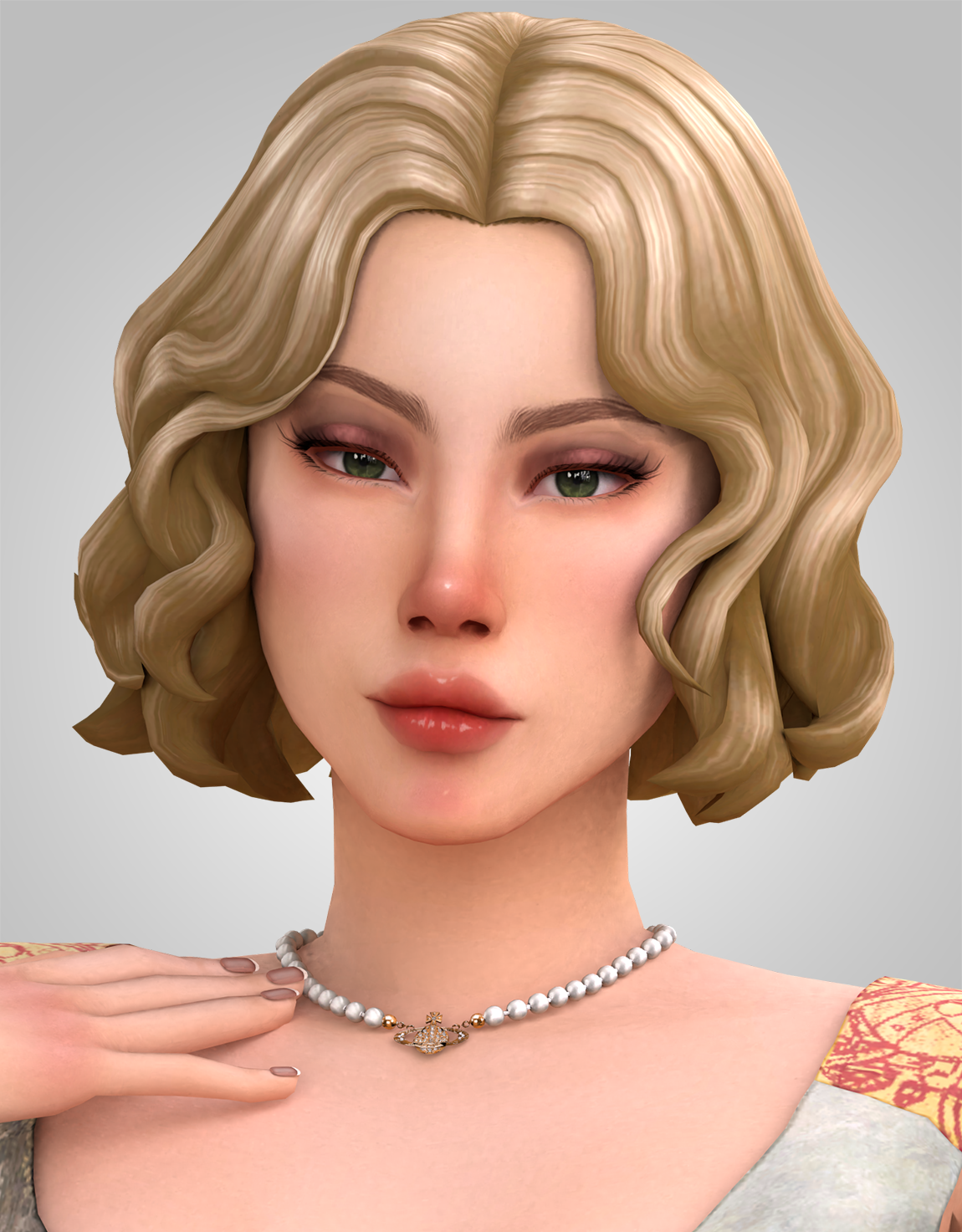 Stefania Hair official Sims 4 preview by Aladdin The Simmer