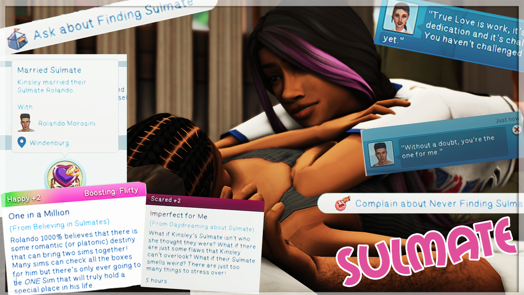 Sulmate relationship gameplay mod cover by ThatsSoJordy