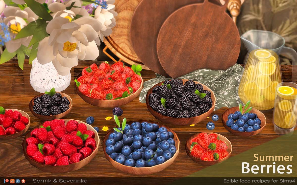 Official Summer Berries recipe preview by Somik and Severinka