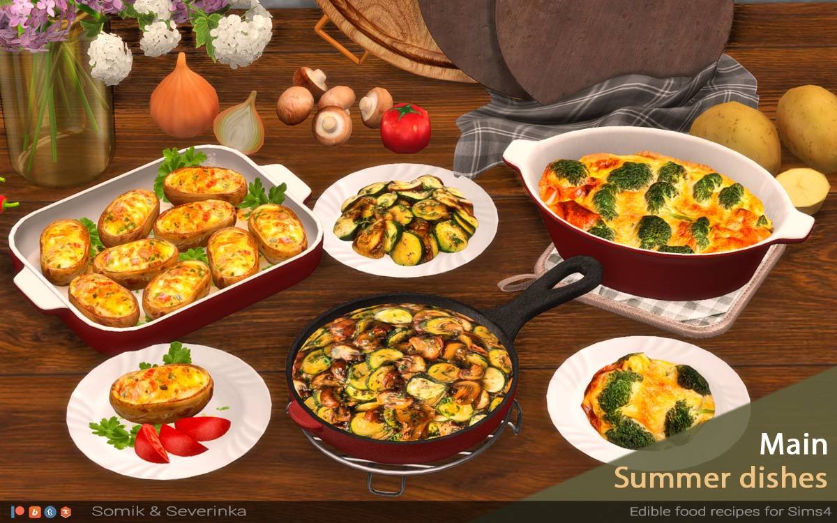 Official Summer Main Dishes recipe preview by Somik and Severinka
