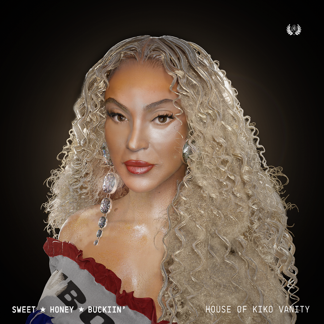 Sweet Honey Buckin’ Unit Sims 4 hair CC preview by kikovanity