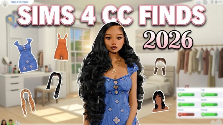 Sims 4 CC folder 2026