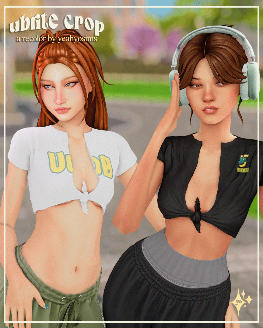 University of Britechester Merch by yeahyosims for The Sims 4